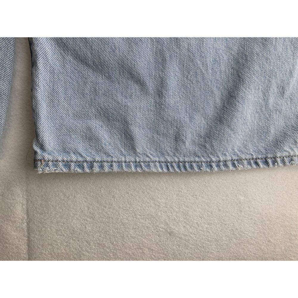 Madewell Super Wide Leg Jean Light Wash Size 28 - Picture 11 of 15